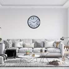 Egecen Krom Roma 52 x 52 cm Duvar Saati