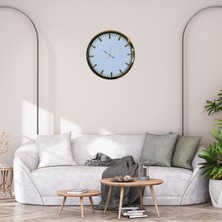 Egecen Gold Altın Denge 52 x 52 cm Duvar Saati