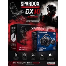 Thrustmaster T300 Rs Direksiyon Seti Spardox DX10 Yarış Simulatörü