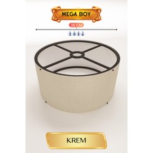 Egecen Krem Lambader Başlığı 35 cm Mega Boy