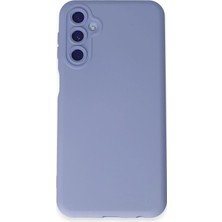 Egecen Mey Ithalat®  Samsung Galaxy M34 5g Kılıf Nano Içi Kadife Silikon - Lila