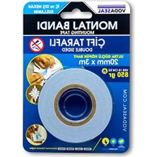 Esranın Dünyası Çift Taraflı Montaj Bandı, 20MMX3MT Pratik Kullanım Için