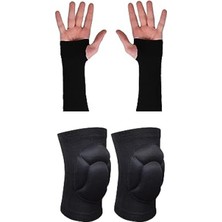 Esranın Dünyası 2'li Voleybol Seti, Dizlik ve Elliği Içeren Siyah Set