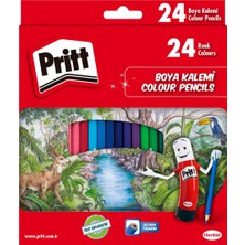 Pritt Kuru Boyalar, Canlı Renklerde Kalemi, Açması Kolay ve Dayanıklı Silinebilir Kalem, Yumuşak Min