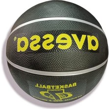 Esranın Dünyası Kauçuk Basketbol Topu, 7 No, Yetişkinler Için, Siyah Renk