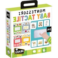 Esranın Dünyası Montessori Temalı My First Tactile Library Eğitici Kitap Seti, 2-4 Yaş