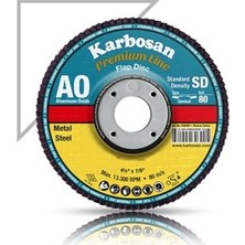 Esranın Dünyası Flap Disk Zımpara 80 Kum 115 mm