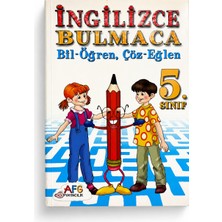 AFG YAYINCILIK 5. Sınıf Ingilizce Bulmaca Bil Öğren Çöz Eğlen – Afg Yayıncılık | Eğlenceli Ingilizce Kelime ve Bulmaca Etkinlikleri