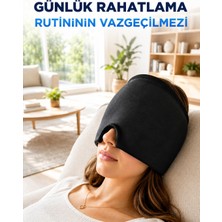 Zenviaa Sıcak ve Soğuk Kompres Şapkası Migren ve Baş Ağrısı Giderici Başlığı Zenviaab