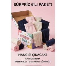 Bony Socks 6'lı Paket Sürpriz Bebek Tayt Çok Renkli