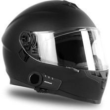 Esranın Dünyası X06 Pro Interkom Bluetooth 6 Kişi Grup Motosiklet Kulaklık Müzik Paylaşımı Kask Intercom Sesli Yanıt