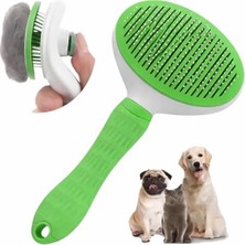 Esranın Dünyası Çelik Iğneli Otomatik Temizlenen Ergonomik Kedi Tarağı