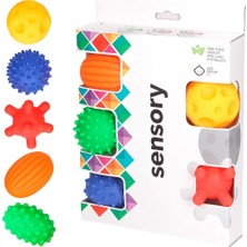 Poema & Rosa Poema  Rosa Sensory Duyusal Plastik Bebek Topu 5 Adet