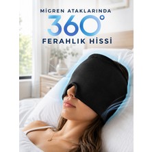 Zenviaa 360° Jel Kompres Başlığı Soğuk ve Sıcak Kullanıma Uygun Rahatlatıcı Göz Maskesi Z
