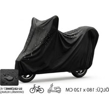 Esranın Dünyası Su ve Toz Geçirmez Motosiklet Brandası - 180X120 cm Ölçülerinde