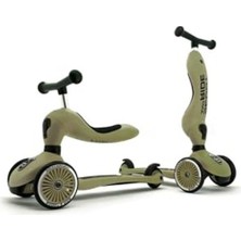 Esranın Dünyası Oturaklı Çocuk Scooter - Olive Renkli