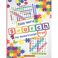 Published by Majosta Easy Word Search For Seniors Large Print: A Fun Word Find And Puzzle Activity Book For Teens And Sen