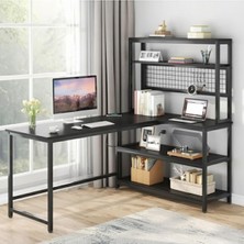 Esranın Dünyası 8912 160 cm Oyuncu Masası Çalışma Masası Bilgisayar Masası Ders Laptop Siyah