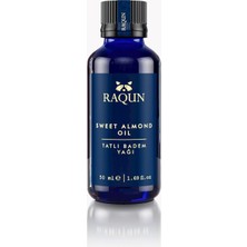 Raqun Tatlı Badem Yağı 50ML%100 Saf ve Doğal