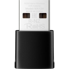 TP-Link MA12N, N300 Mbps Kablosuz Nano USB Adaptör