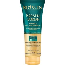 Bioxcin Keratin & Argan Onarıcı Saç Bakım Kremi – Yıpranmış ve Hasar Görmüş Saçlar Için – 250 ml – B