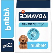 Esranın Dünyası Orta Irk Yavru Köpekler Için Tavuklu Kuru Mama, 12 kg