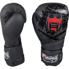 Esranın Dünyası Muay Thai Boks Eldiveni, 8 Oz Siyah Renk ile Konforlu Kullanım