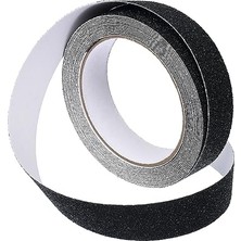 Esranın Dünyası Lorex LR-KYB003-5 Siyah Merdiven ve Zemin Kaydırmaz Bant 2,5 cm x 5 Metre