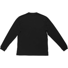 Esranın Dünyası Uzun Kollu Siyah T-Shirt - Xxl