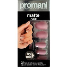 Promani Matte Takma Tırnak Kiti Şeker Pembe PR-5019