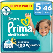 Ozka Concept Aktif Bebek Süper Paket 5 Beden 46 Adet