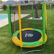 Esranın Dünyası Katlanabilir Fileli Trambolin, 140 Cm, Türkiye'de Tek