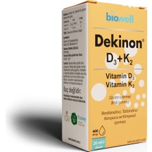 Dekinon Biowell Dekinon D3+K2 20 ml Damla