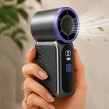 Esranın Dünyası Taşınabilir Şarjlı El Fanı, 9CMX4CM Boyutunda, Ayarlanabilir Hız Kademeleri ile Kullanım Kolaylığı