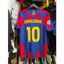 Rodak Spor Ronaldinho 10 Premium Kumaş Barcelona Nostalji
