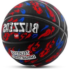 Esranın Dünyası Grafiti Kauçuk Basketbol Topu, Dayanıklı ve Derin Kanal Tasarımı
