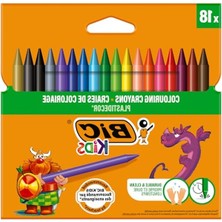 Esranın Dünyası 18'li Pastel Boya Seti, Elleri Kirletmeyen Özellikte, Çocuklar Için Ideal