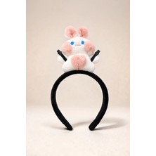 Bony Socks 22505G2139 Tavşan Aksesuarlı Taç Pembe