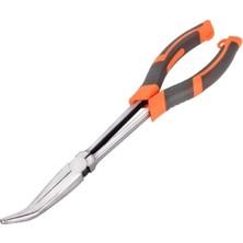 Esranın Dünyası Aee® Uzun Yarım Yamuk Kargaburun Olta Pensesi 28 cm – Paslanmaz Çelik Balıkçılık Pensesi, Kanca Çözücü, Misina Kesici, Turna Pensesi, Kırma Halkası Açıcı