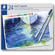 Staedtler 125 M24 Karat Karat Aquarell Kuru 24'lü