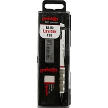 Esranın Dünyası 0,7 mm Beyaz Mekanik Kalem ve Silgi Seti, 3'lü Paket