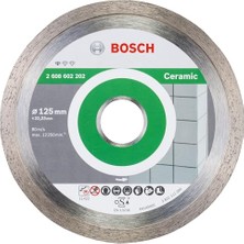 Esranın Dünyası Bosch Standard Seri Seramik Için Elmas Kesme Diski 125 Mm, Gri