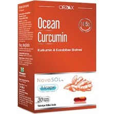 Ocean Curcumin ve Karabiber Ekstresi Içeren 30 Kapsül