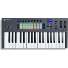 Esranın Dünyası Flkey 37 Mıdı Klavye Denetleyicisi - Akor Modu ve Ölçek Modu ile Sorunsuz Fl Studio Entegrasyonu. Müzik Prodüksiyonu Için Ihtiyacınız Olan Tüm Yazılımlar