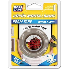 Esranın Dünyası Çift Tarafli Köpük Aksesuar Montaj Bandi 5 Kg, 19 mm x 2 Metre Boyut