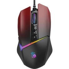 Bloody W60 10.000 Cpı 10 Tuş Optik Rgb UC34 Aktif Kablolu Kırmızı Gaming (Oyuncu) Mouse