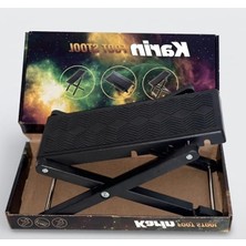 Esranın Dünyası Katlanabilir Metal Gitar Ayak Desteği, Kaymaz Yüzey ile Kullanım Kolaylığı