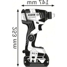 Esranın Dünyası Akülü Darbeli Somun Sıkma Aleti, 200 Nm Maksimum Tork, 18 Volt