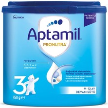 Aptamil 3 Prebiyotikli Devam Sütü 350 gr