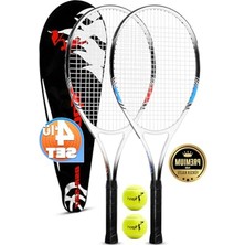 Esranın Dünyası 2 Tenis Raketi ve Top Seti: Yetişkinler Için 27 Inç